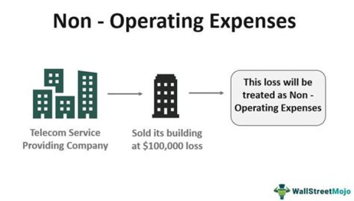 What is non-operating expenses and losses?