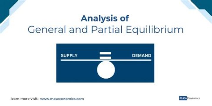 What is partial equilibrium analysis?