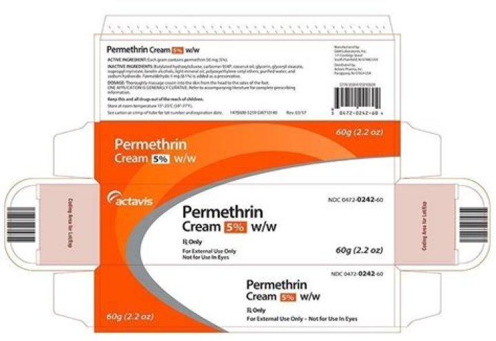 What is permethrin soluble in?