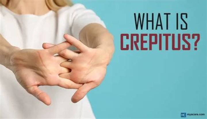 What is Pfj crepitus?