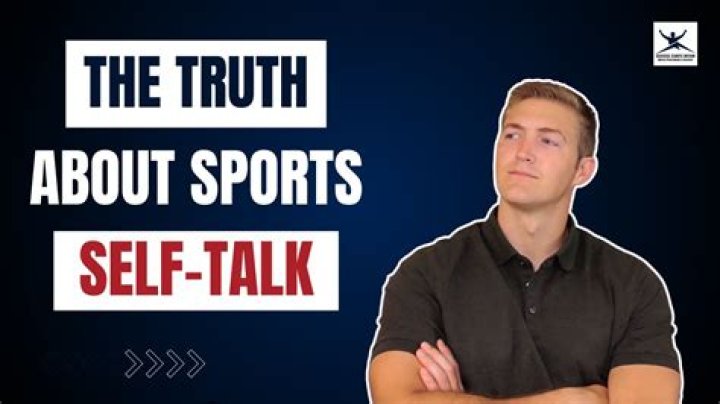 What is positive self-talk sports psychology?