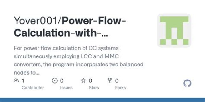 What is power flow calculation?