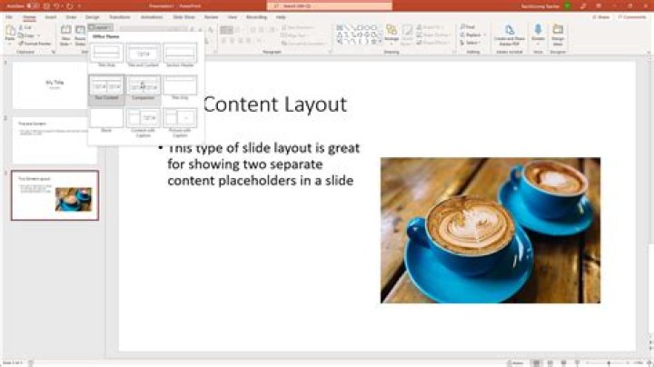 What is PowerPoint layout?