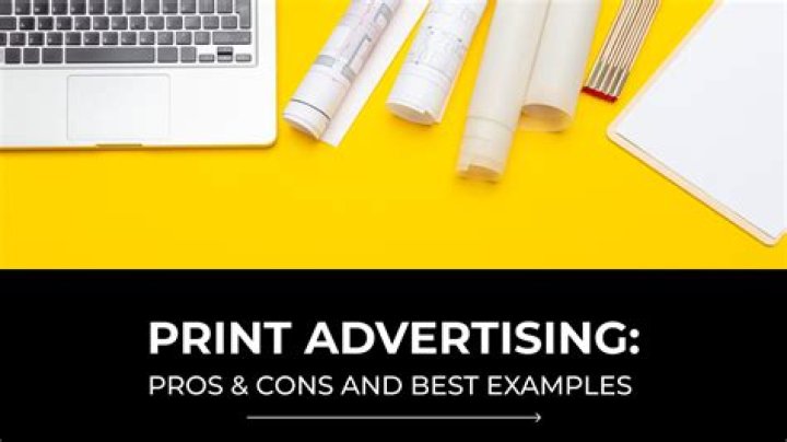 What is print media advertisement?