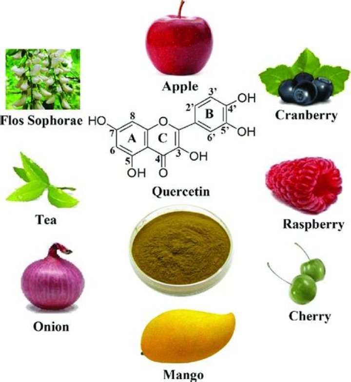 What is quercetin soluble in?