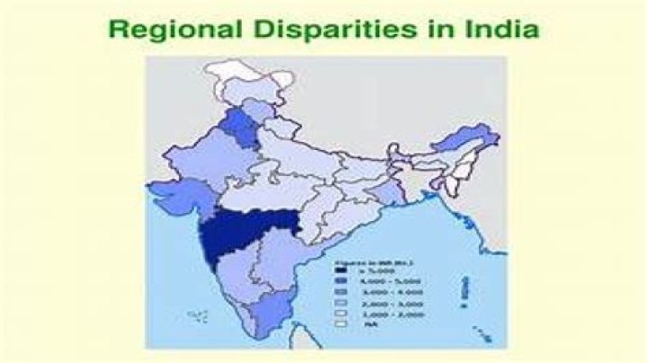 What is regional economic disparity?