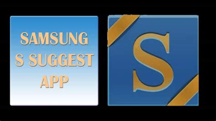 What is S Suggest on Samsung?