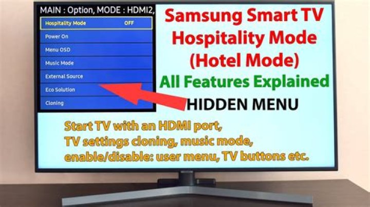 What is Samsung hotel mode?