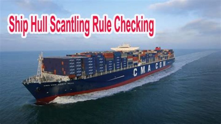 What is ship Scantling?