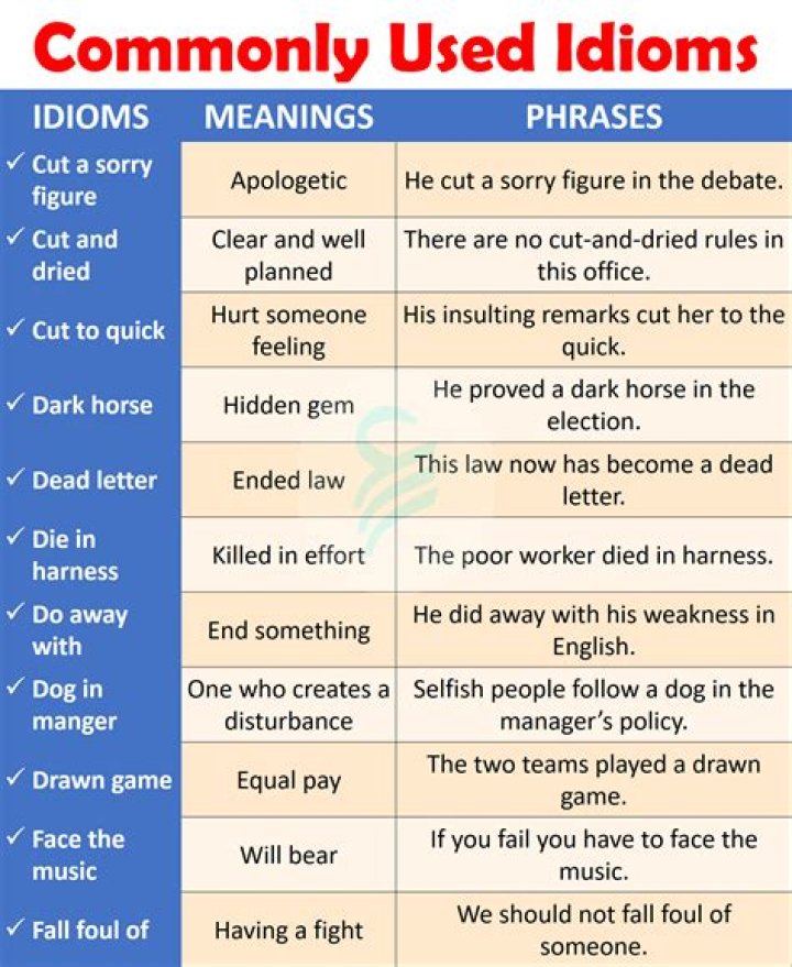 What is slang and idioms?