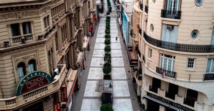 What is so special about calle Florida in Buenos Aires?