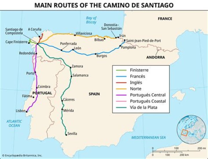 What is special about Santiago de Compostela?