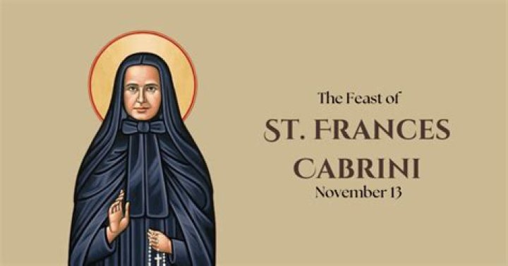 What is St Frances Cabrini known for?