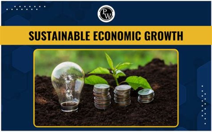 What is sustainable economic growth and development?