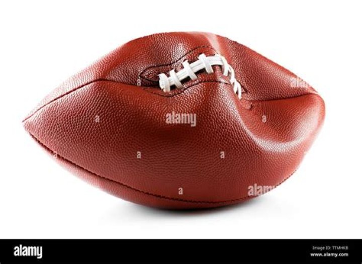What is the advantage of a deflated football?