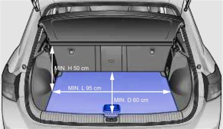 What is the boot size of a Peugeot 207?