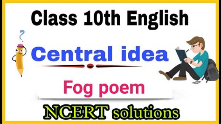 What is the central idea of the poem the Fog?