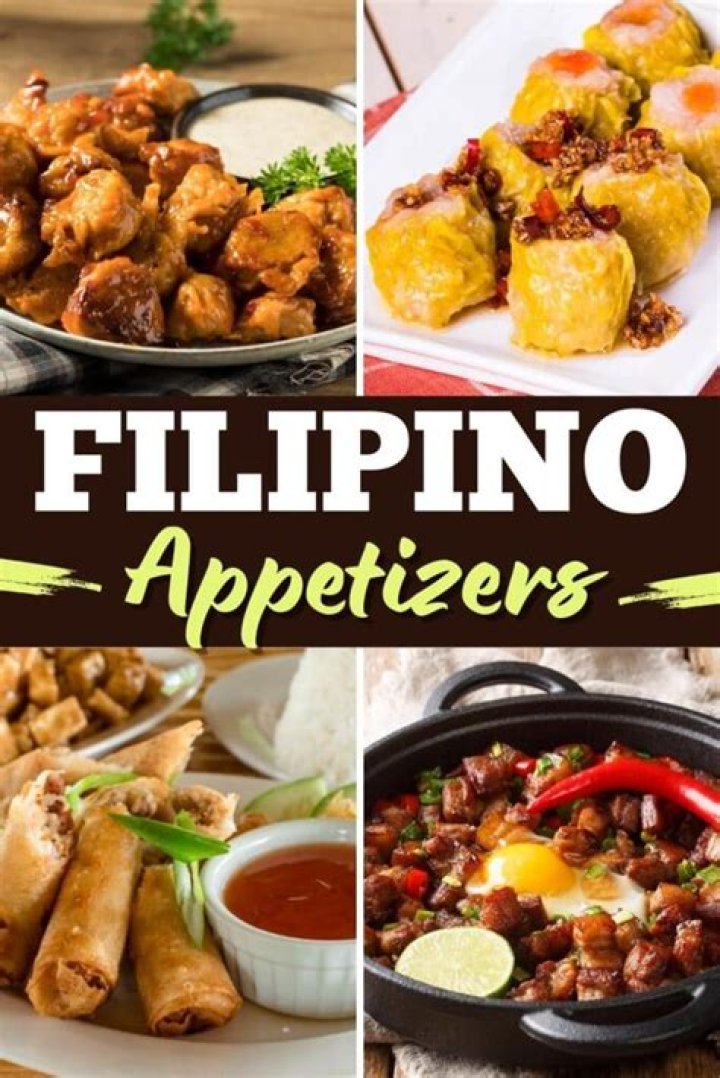 What is the common appetizer in the Philippines?