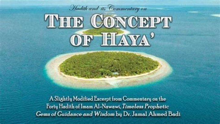 What is the concept of Haya in Islam?