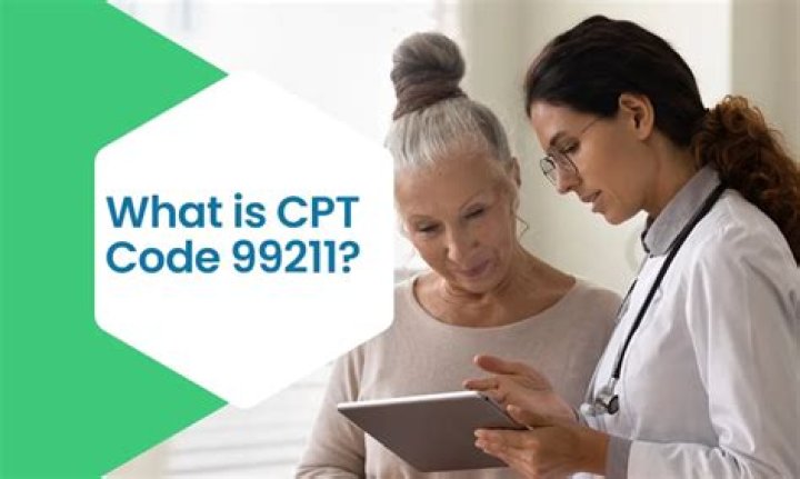 What is the CPT code 99211?