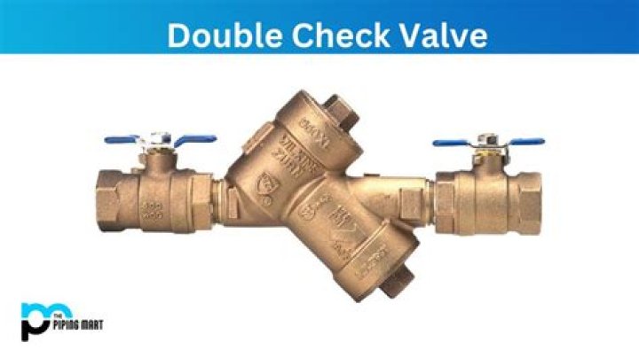 What is the difference between a check valve and an anti-siphon valve?