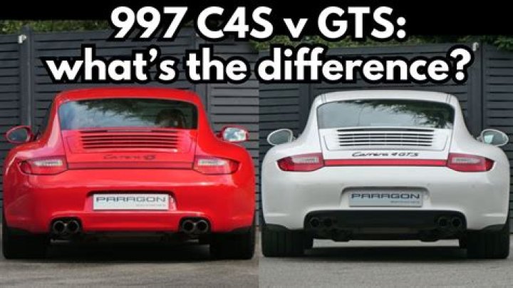 What is the difference between Carrera S and GTS?