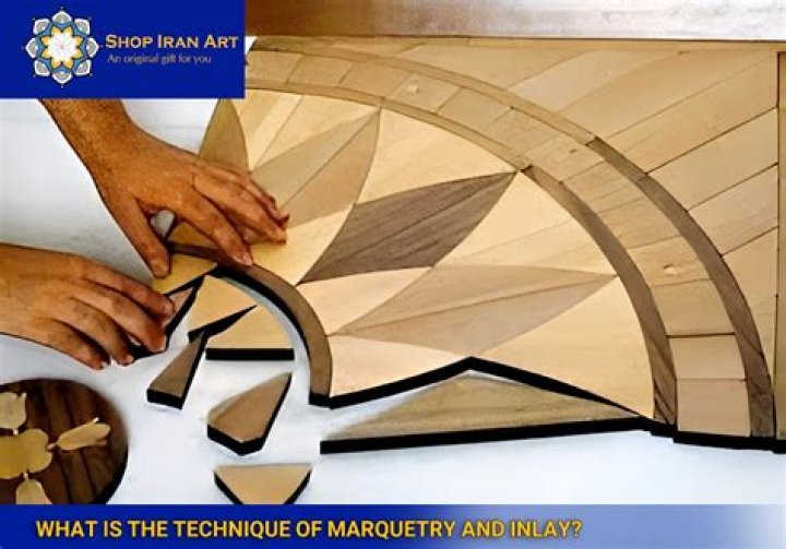 What is the difference between inlay and marquetry?