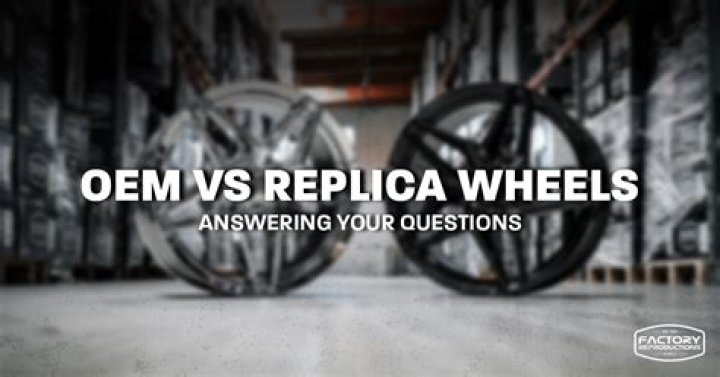 What is the difference between replica and OEM rims?
