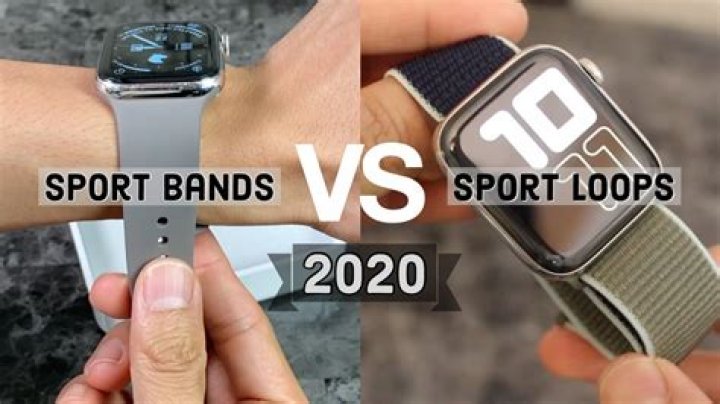 What is the difference between sport loop and sport band?