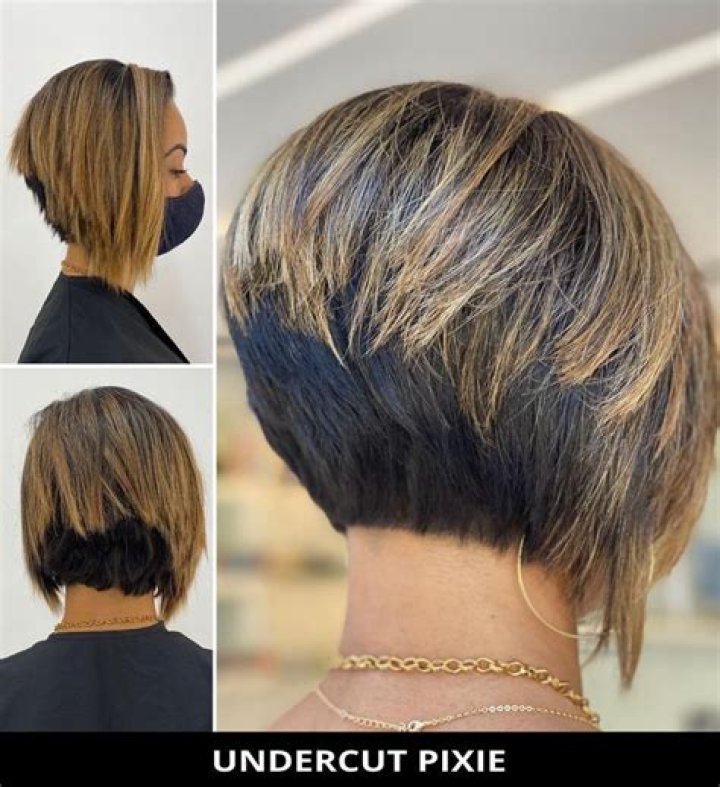 What is the difference between stacked and inverted bob?
