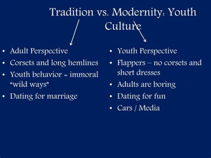 What is the difference between tradition and Modernity?
