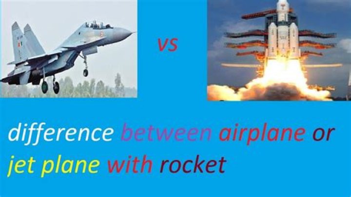 What is the different between rocket and jet?