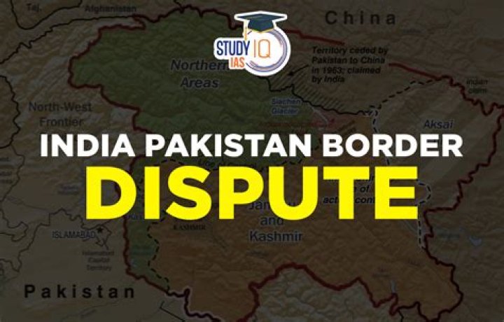 What is the dispute between India and Pakistan?