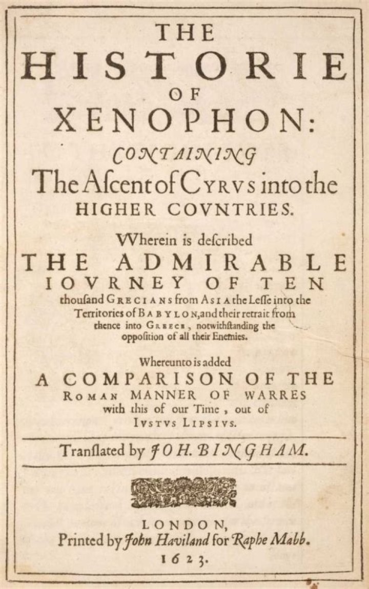 What is the economic idea of Xenophon?