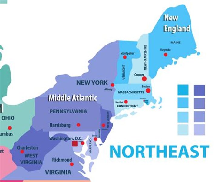 What is the economy like in the Northeast region?