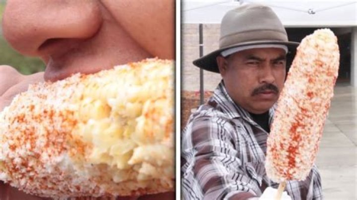 What is the elote man called?