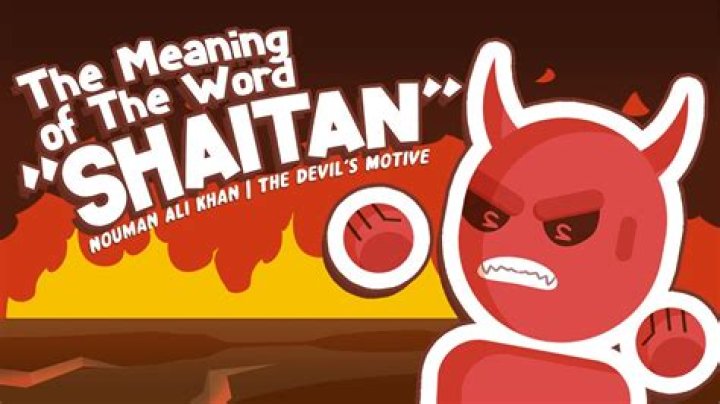 What is the etymology of the word Shaitan?