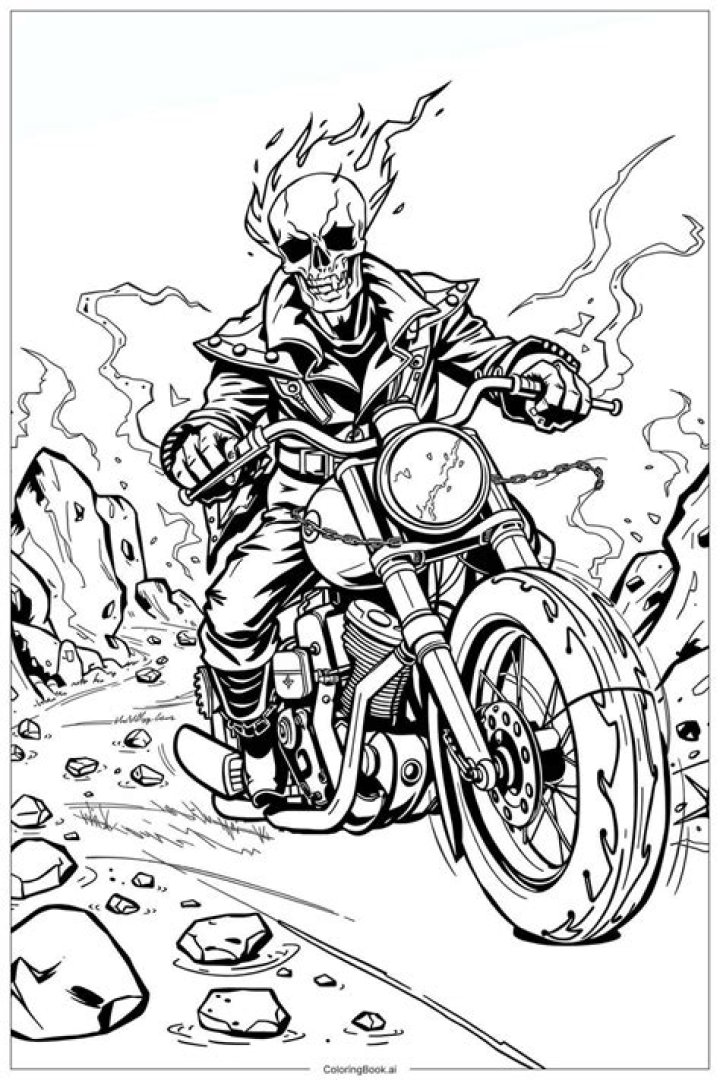 What is the famous line on Ghost Rider?