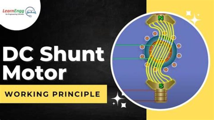 What is the formula of dc shunt motor?