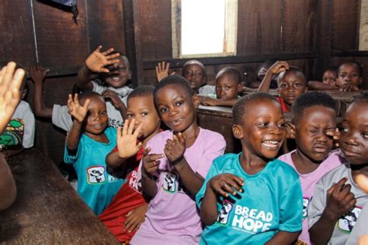 What is the health condition of the children of the slum?