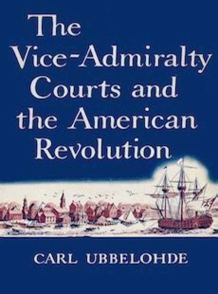 What is the historical significance of vice-admiralty courts?