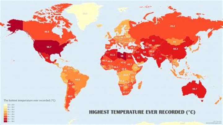 What is the hottest place in the Northern Territory?