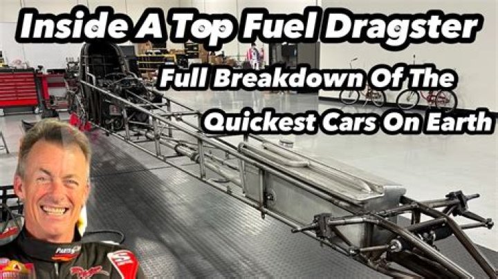What is the idle speed of a Top Fuel dragster?