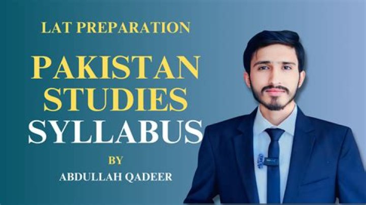 What is the importance of Pakistan studies?