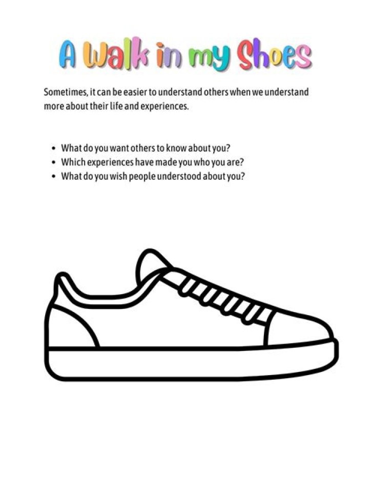 What is the lesson learned in those shoes?