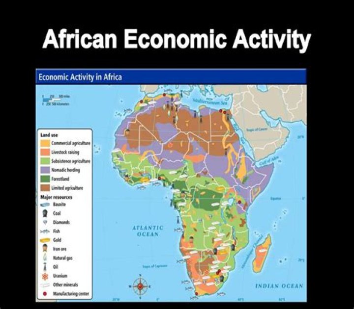 What is the main economic activity in Africa?