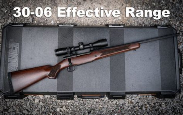 What is the max effective range of a 30-06?
