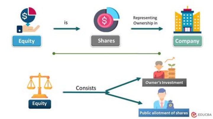 What is the meaning of equity in a company?