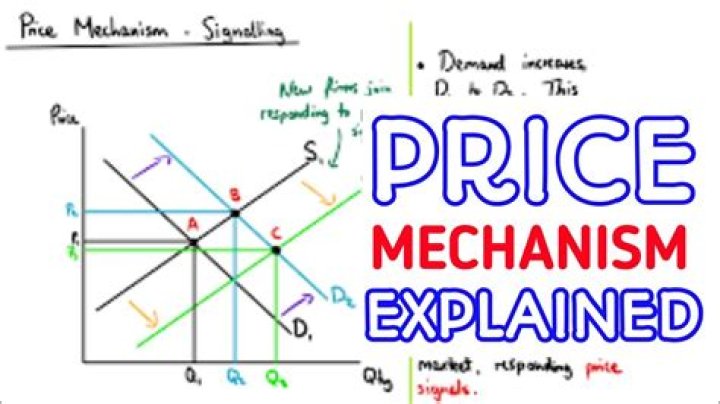 What is the meaning of price mechanism?