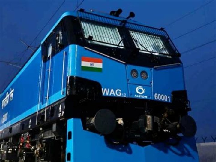 What is the mileage of Indian train engine?